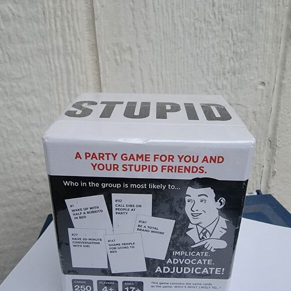 SEALED Drunk Stoned Or Stupid [A Party Game] - 250 Cards Game DSS Games 2014 - Picture 3 of 3